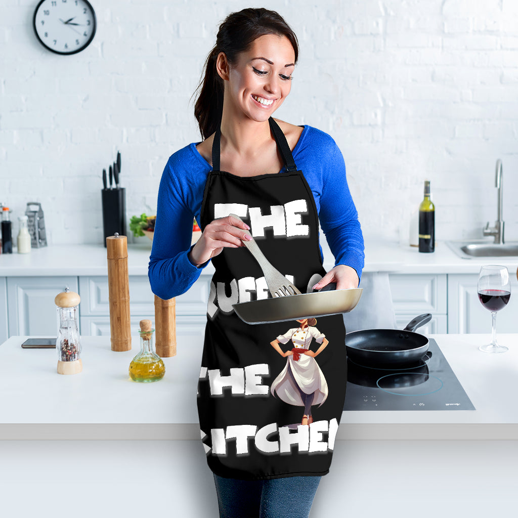 Tablier drôle Reine de la cuisine Ajustement universel