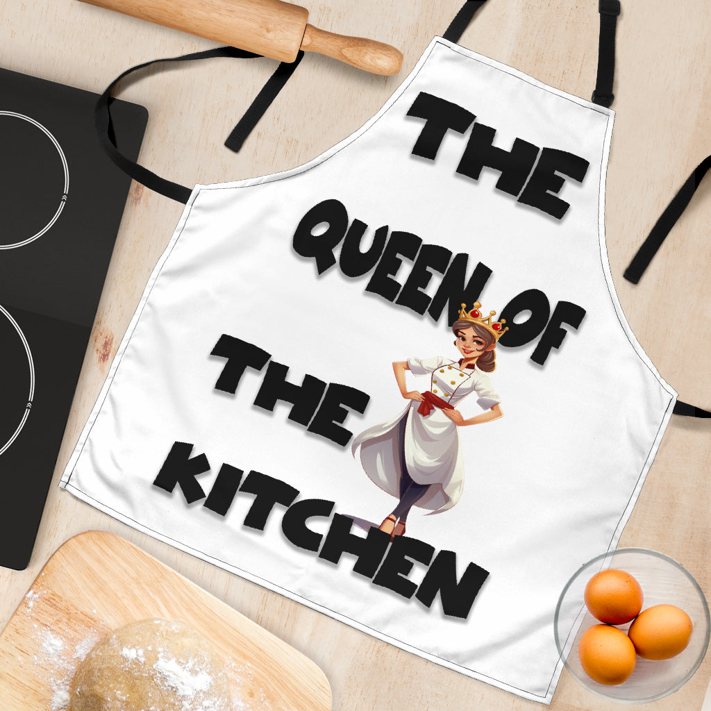 Tablier drôle Reine de la cuisine Ajustement universel