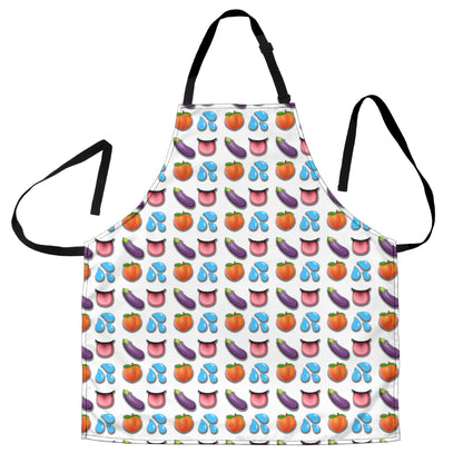 Sex Emoji Funny Apron Universal Fit