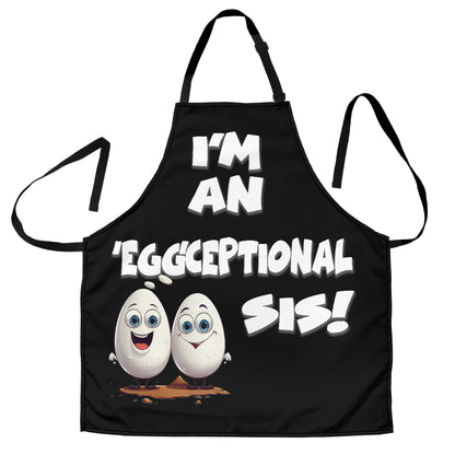 Egg Sis Funny Apron Universal Fit