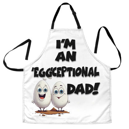 Egg Dad Funny Apron Universal Fit