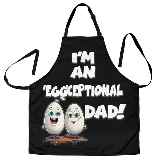 Egg Dad Funny Apron Universal Fit