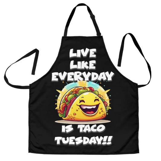 Taco Tuesday Funny Apron Universal Fit