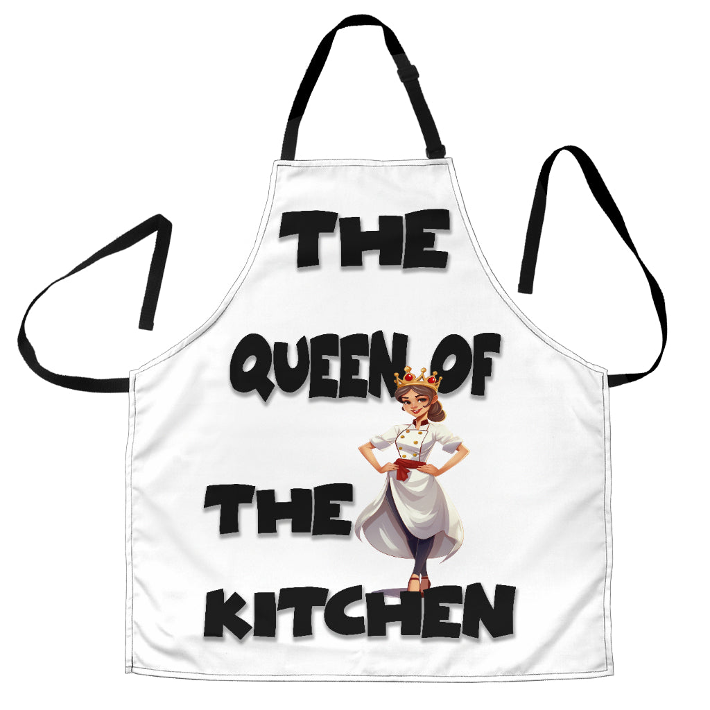 Queen of Kitchen Funny Apron Universal Fit