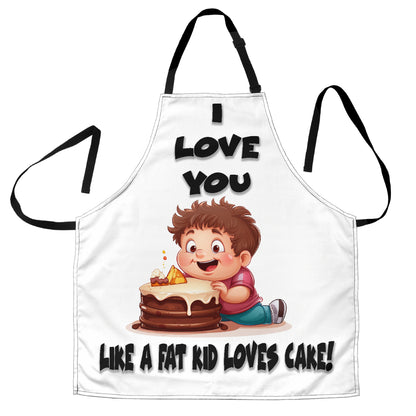 Fat Kid Funny Apron Universal Fit