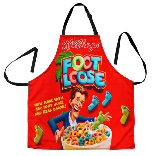 Foot Loose Funny Apron Universal Fit