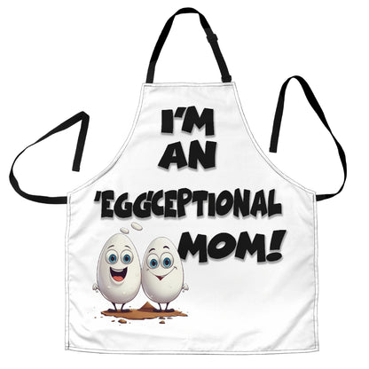 Egg Mom Funny Apron Universal Fit