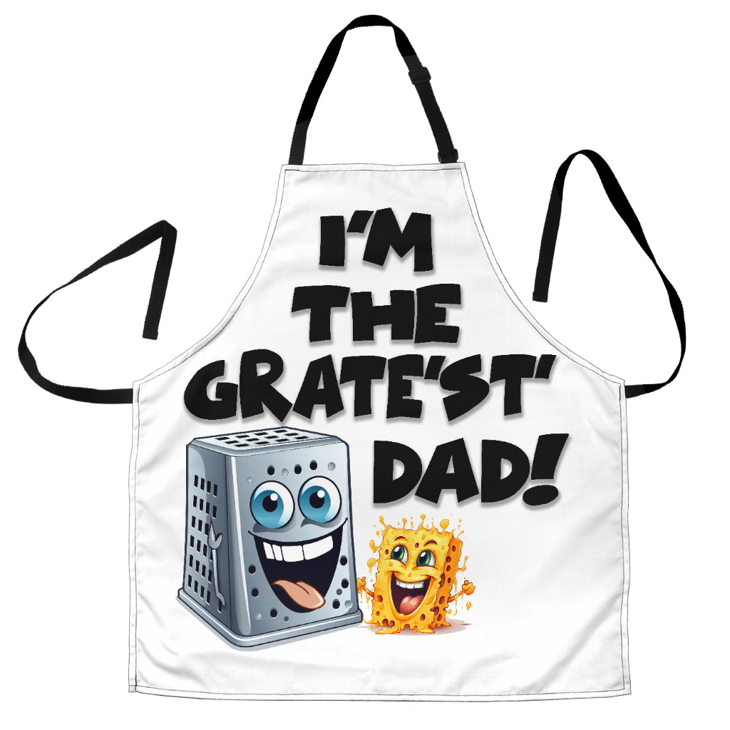 Grate Dad Funny Apron Universal Fit