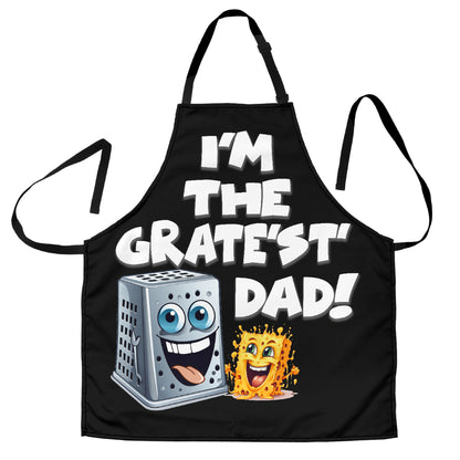 Grate Dad Funny Apron Universal Fit