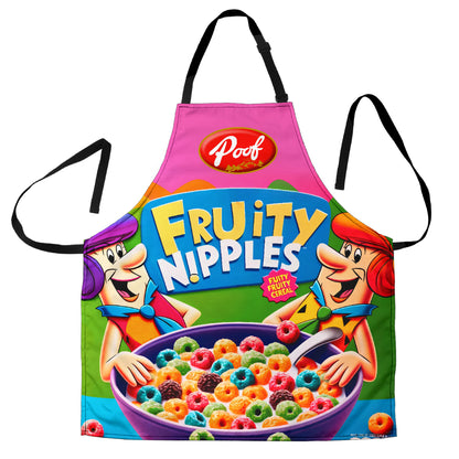 Fruity Nipples Funny Apron Universal Fit