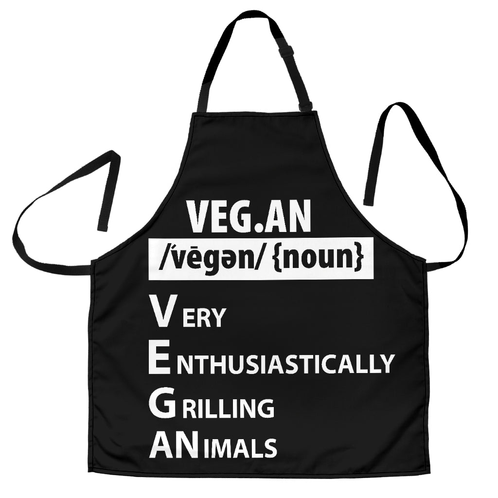 VEGAN Funny Apron Universal Fit