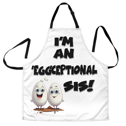 Egg Sis Funny Apron Universal Fit