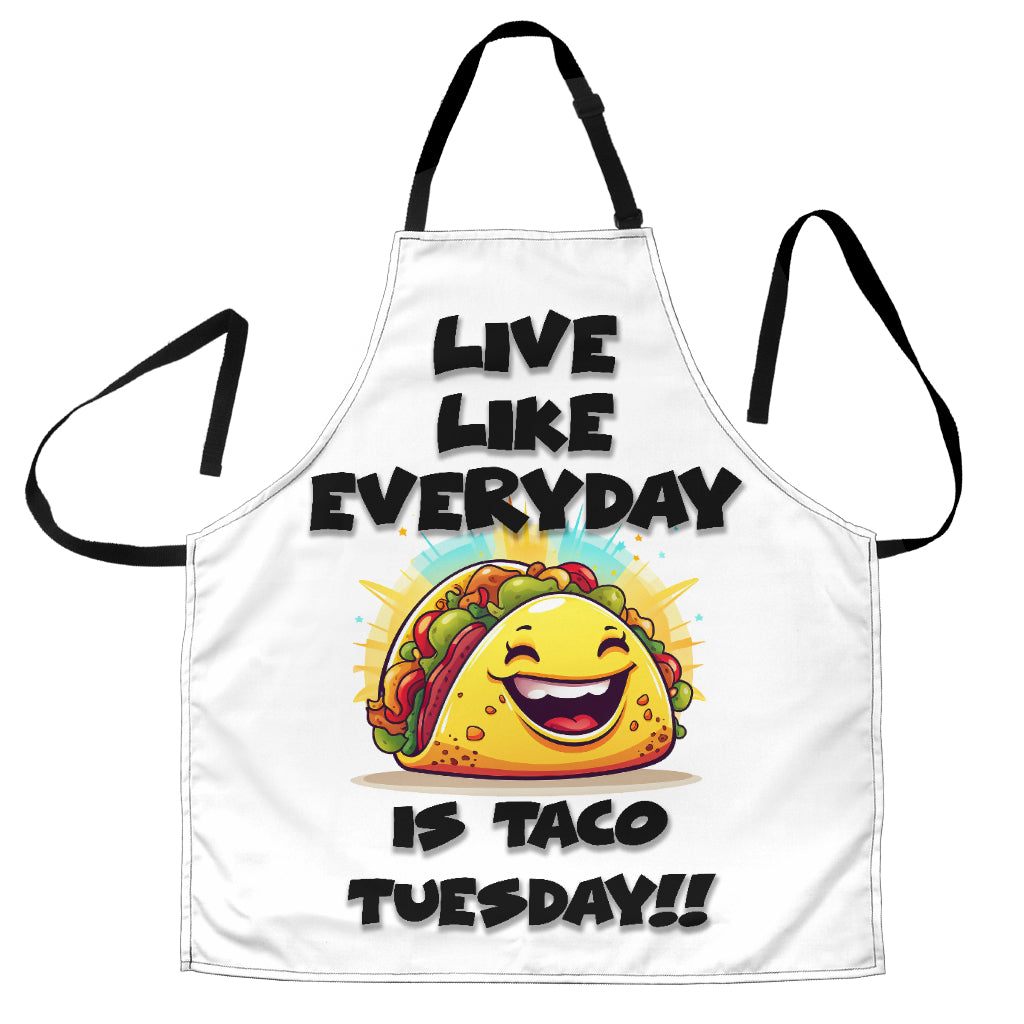 Tablier drôle Taco Tuesday, coupe universelle