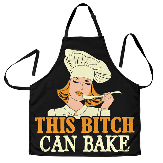 Bitch Bake Funny Apron Universal Fit