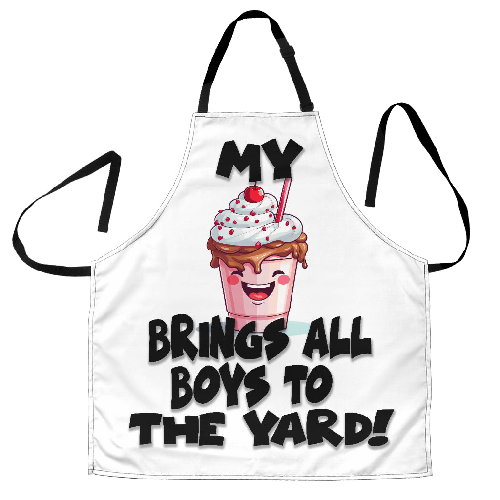 Milkshake Funny Apron Universal Fit