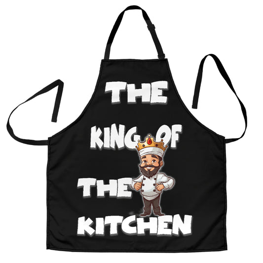 King of Kitchen Funny Apron Universal Fit