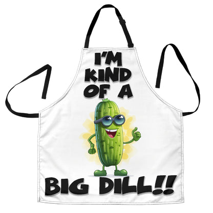 Big Dill Funny Apron Universal Fit