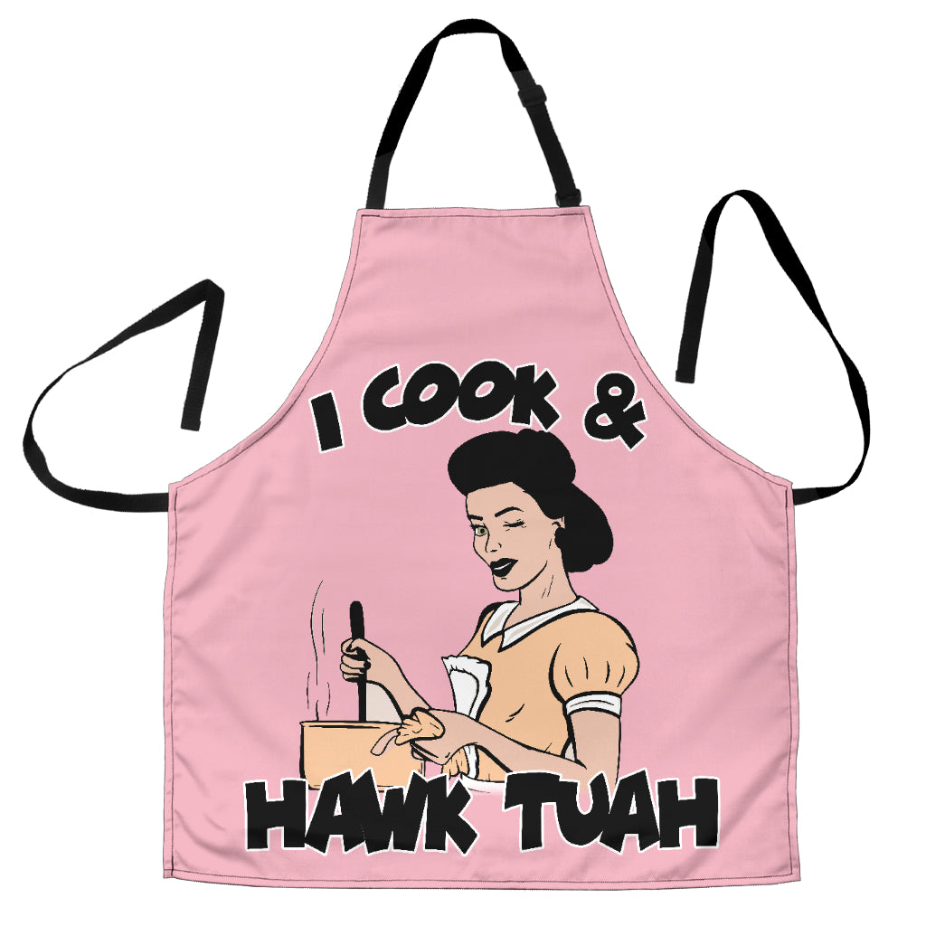 Hawk Tuah Funny Apron Universal Fit