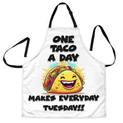 Taco Tuesday 2 Funny Apron Universal Fit