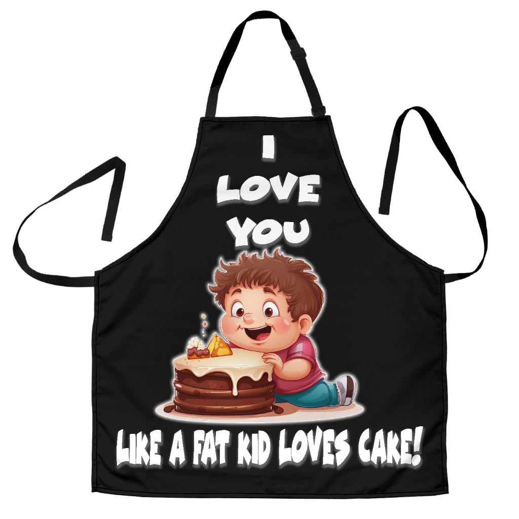 Fat Kid Funny Apron Universal Fit