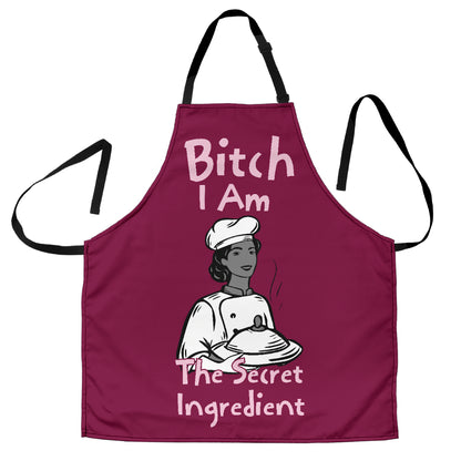 Secret Ingredient Funny Apron Universal Fit