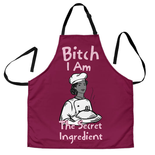 Secret Ingredient Funny Apron Universal Fit