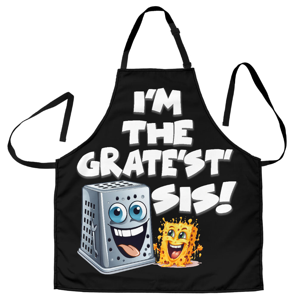 Grate Sis Funny Apron Universal Fit