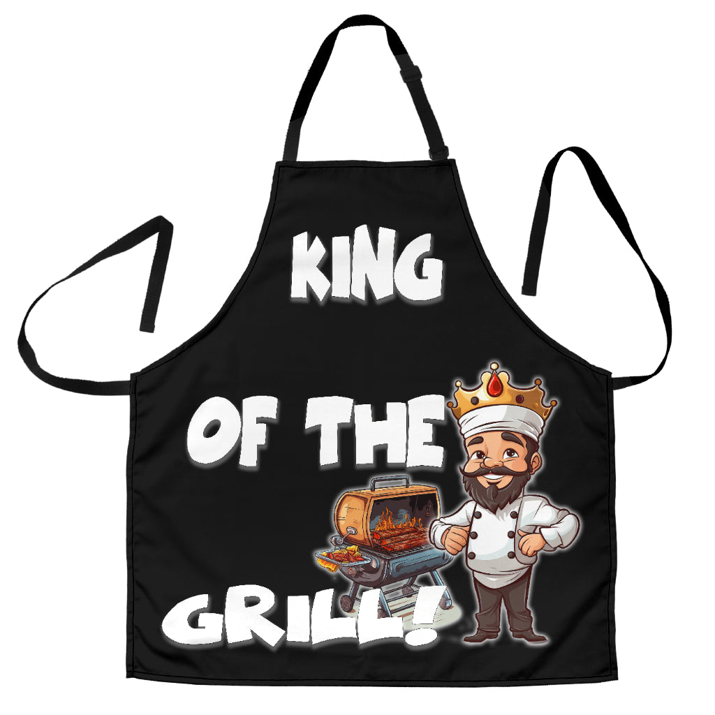 Tablier amusant King of The Grill, ajustement universel