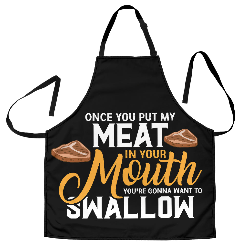 My meat Funny Apron Universal Fit