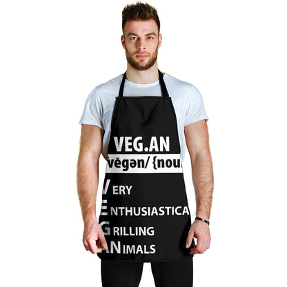 VEGAN Funny Apron Universal Fit