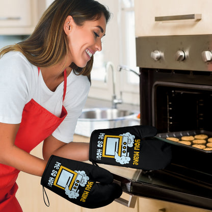 Me So Hot Funny Oven Mitts