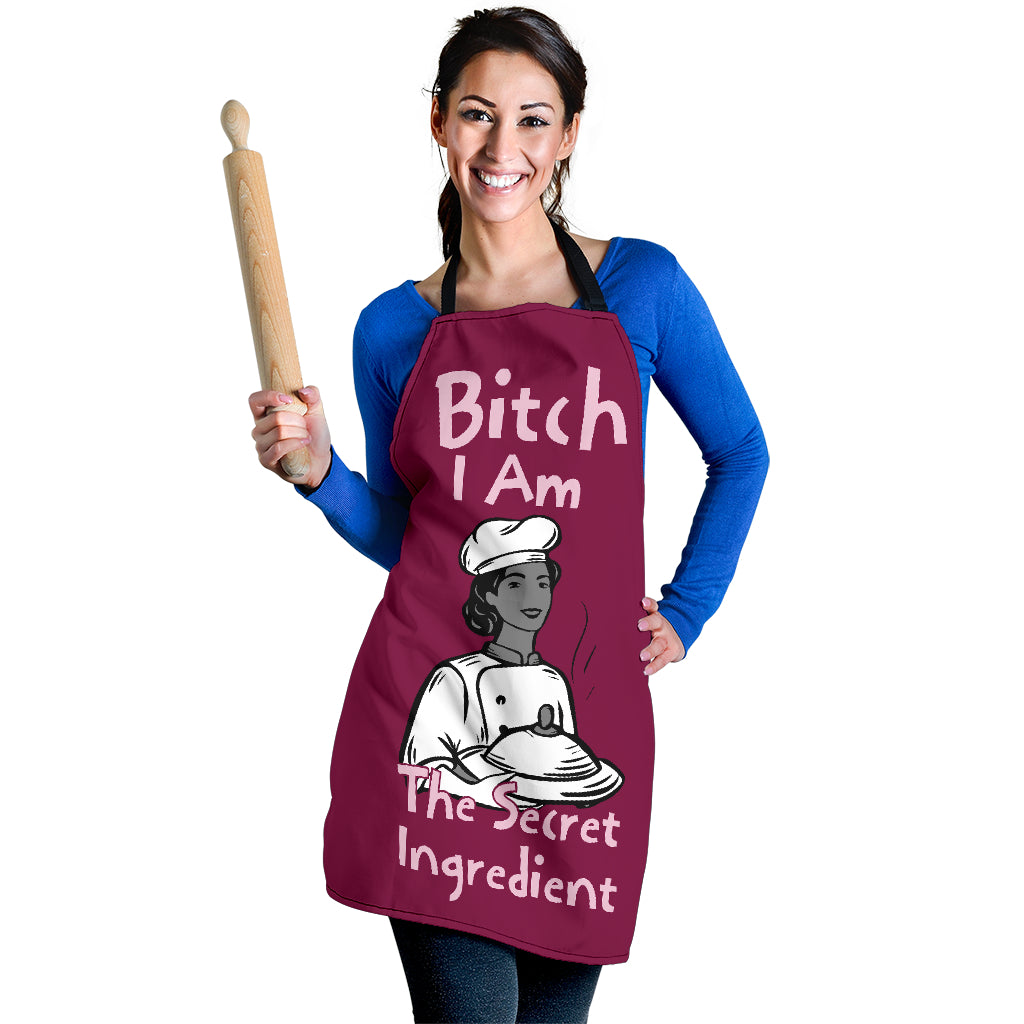 Secret Ingredient Funny Apron Universal Fit