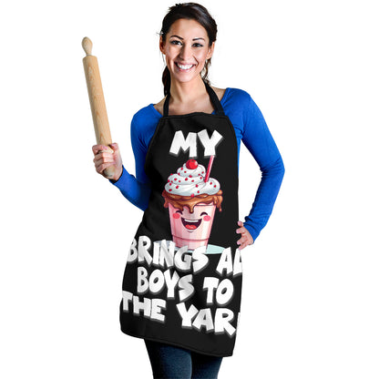 Milkshake Funny Apron Universal Fit