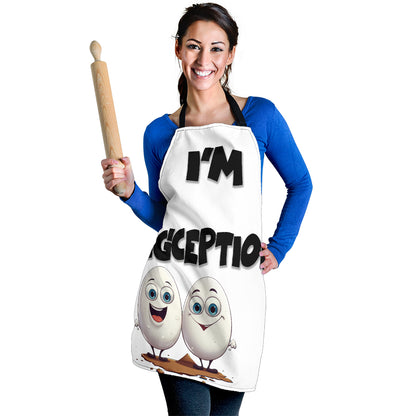 Eggceptional Funny Apron Universal Fit