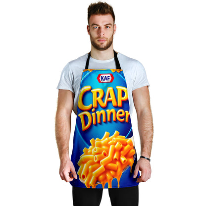 Crap Dinner Funny Apron Universal Fit