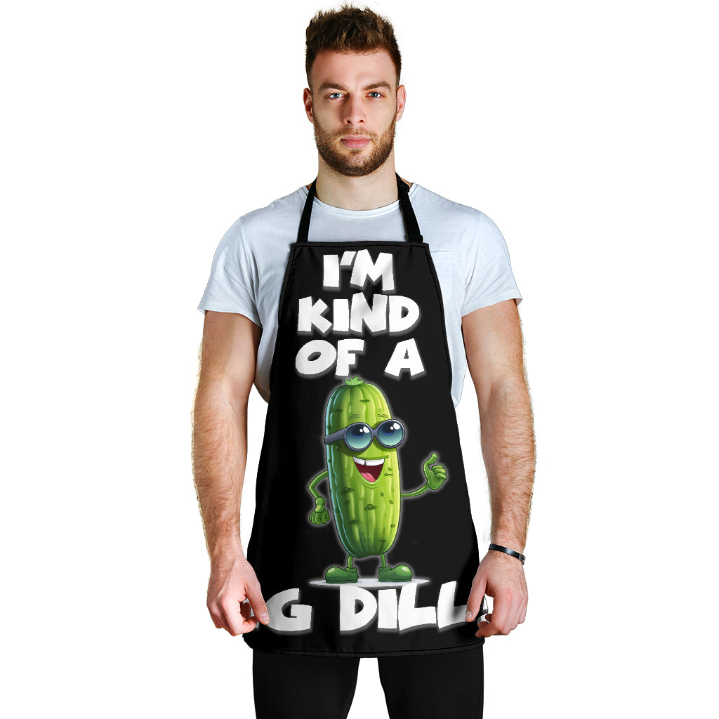 Big Dill Funny Apron Universal Fit