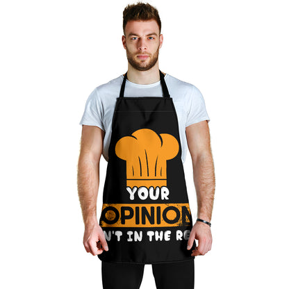 Opinion Recipe Funny Apron Universal Fit