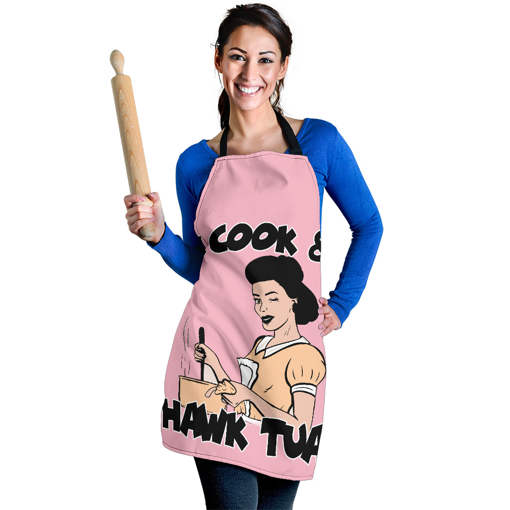 Hawk Tuah Funny Apron Universal Fit