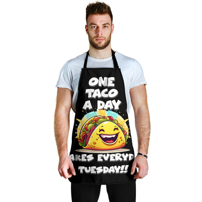 Taco Tuesday 2 Funny Apron Universal Fit