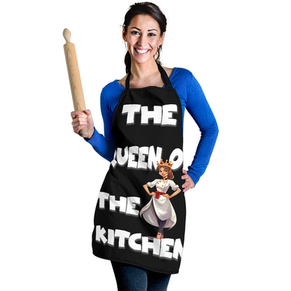 Queen of Kitchen Funny Apron Universal Fit