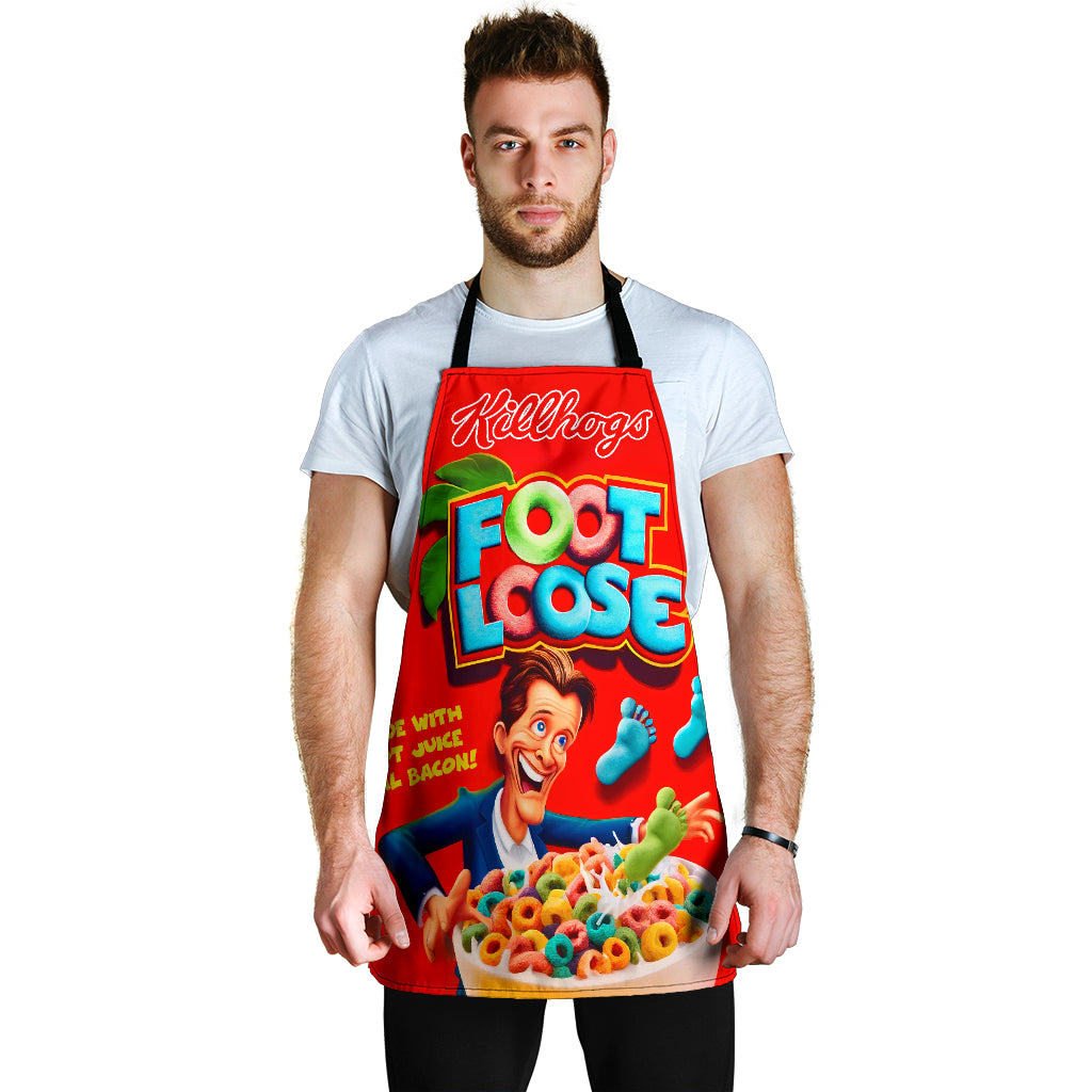 Foot Loose Funny Apron Universal Fit