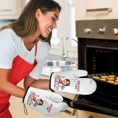 Droppin Funny Oven Mitts