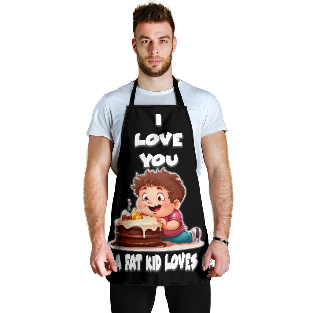 Fat Kid Funny Apron Universal Fit