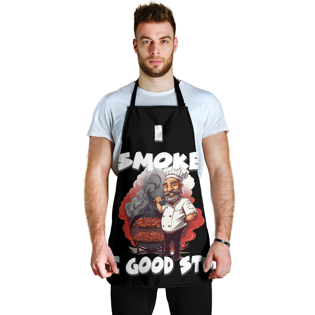 Smoke Stuff Black Funny Apron Universal Fit