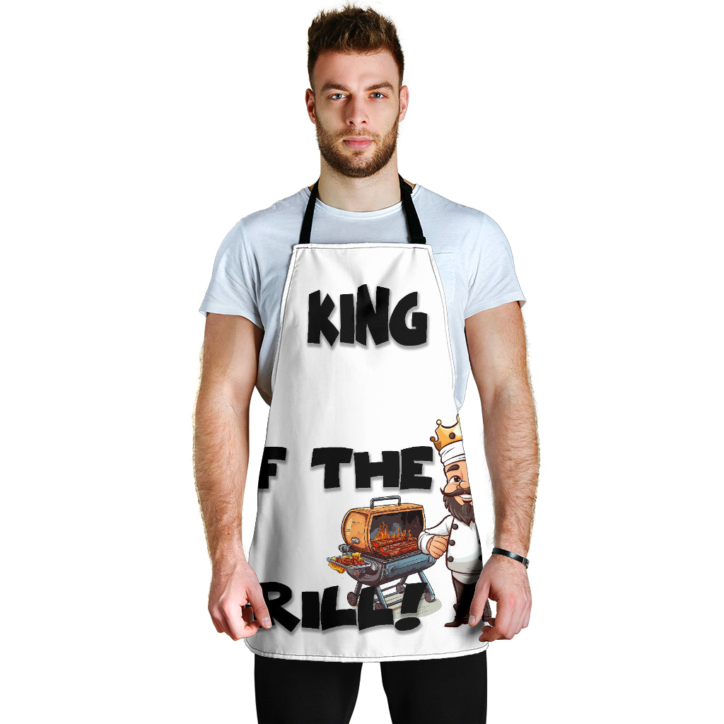 King of The Grill Funny Apron Universal Fit