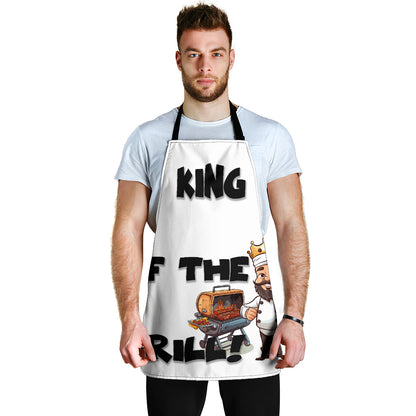 Tablier amusant King of The Grill, ajustement universel