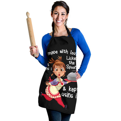 Made with love Funny Apron Universal Fit