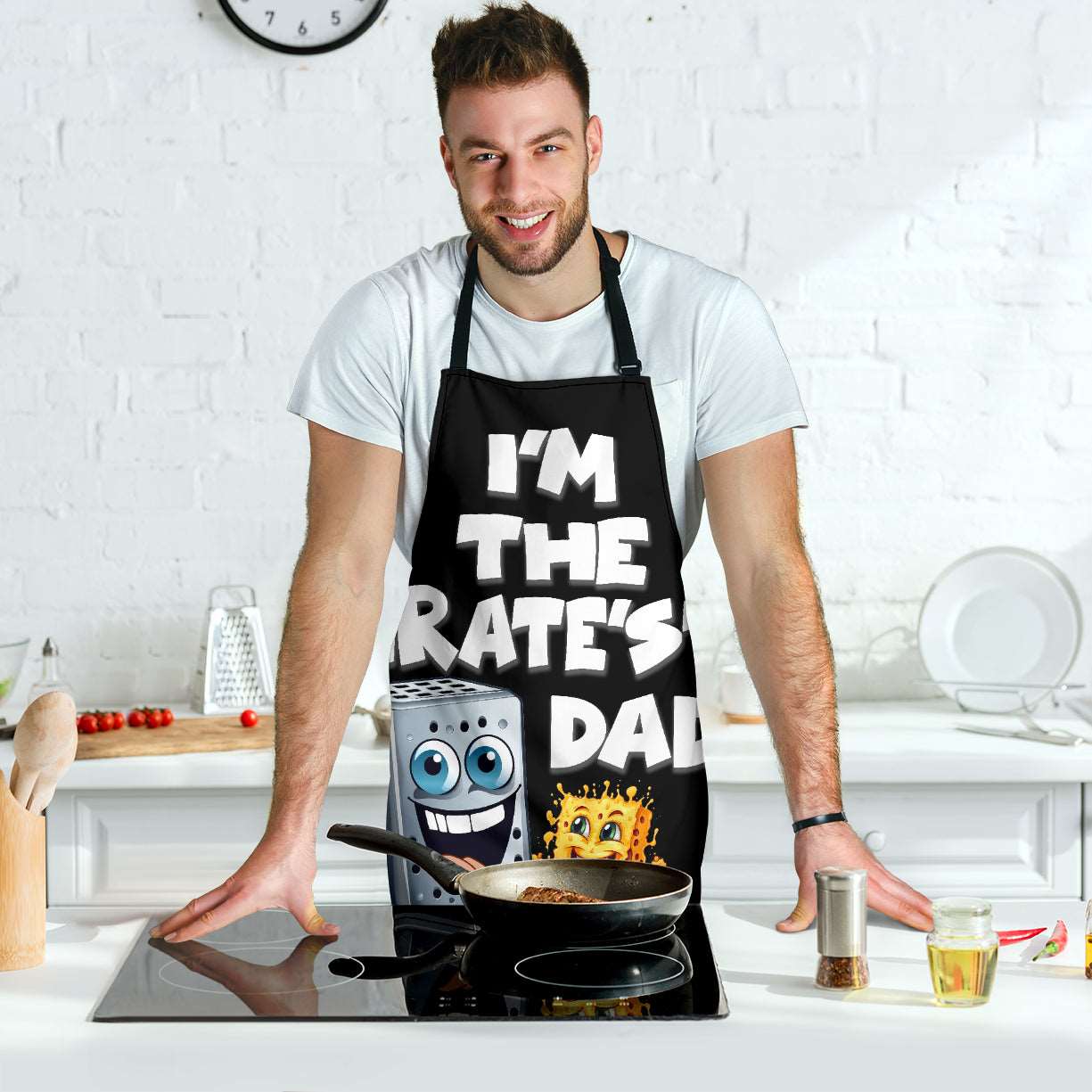 Grate Dad Funny Apron Universal Fit