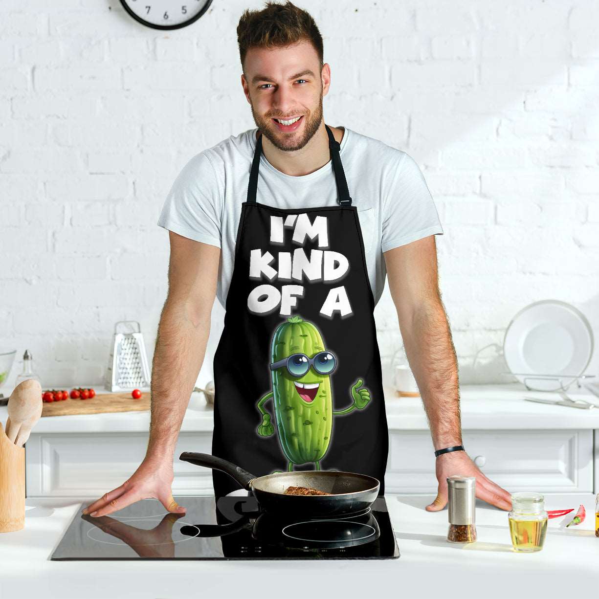 Big Dill Funny Apron Universal Fit