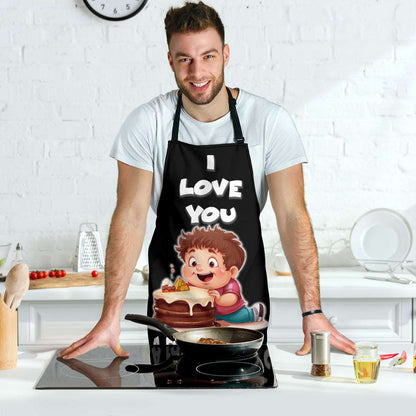 Fat Kid Funny Apron Universal Fit